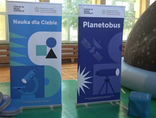 Wyjątkowa lekcja astronomii w SP1