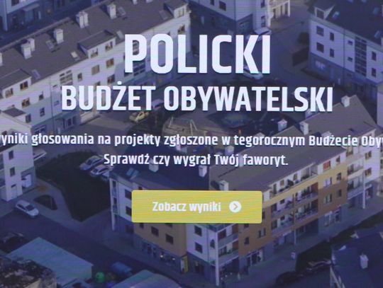 Wyniki Polickiego Budżetu Obywatelskiego 2021