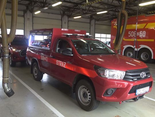 Zakładowa Straż Pożarna Grupy Azoty Police została doposażona w dwa nowe lekkie pojazdy
