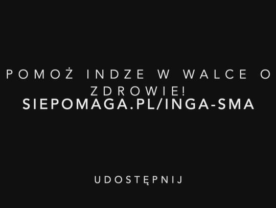 Zbiórka dla Ingi została obniżona! Wsparcia użyczyli rodzice Franka Kępy