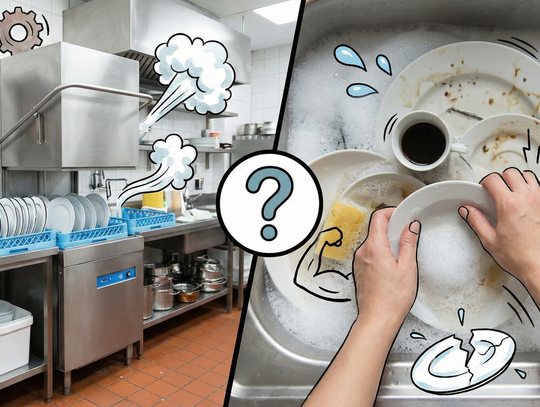 Zmywarka czy zmywanie ręczne – co wybrać w gastronomii?