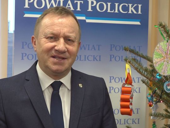 Życzenia noworoczne od przewodniczącego Rady Powiatu i starosty polickiego