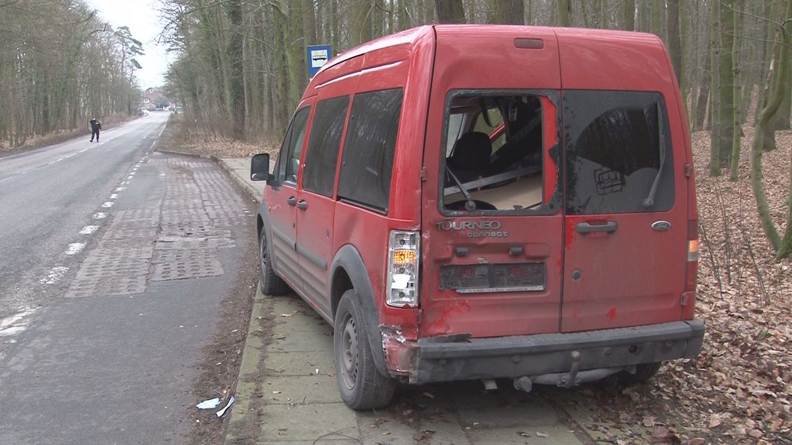 Kolizja dwóch aut na Przęsocińskiej w Policach