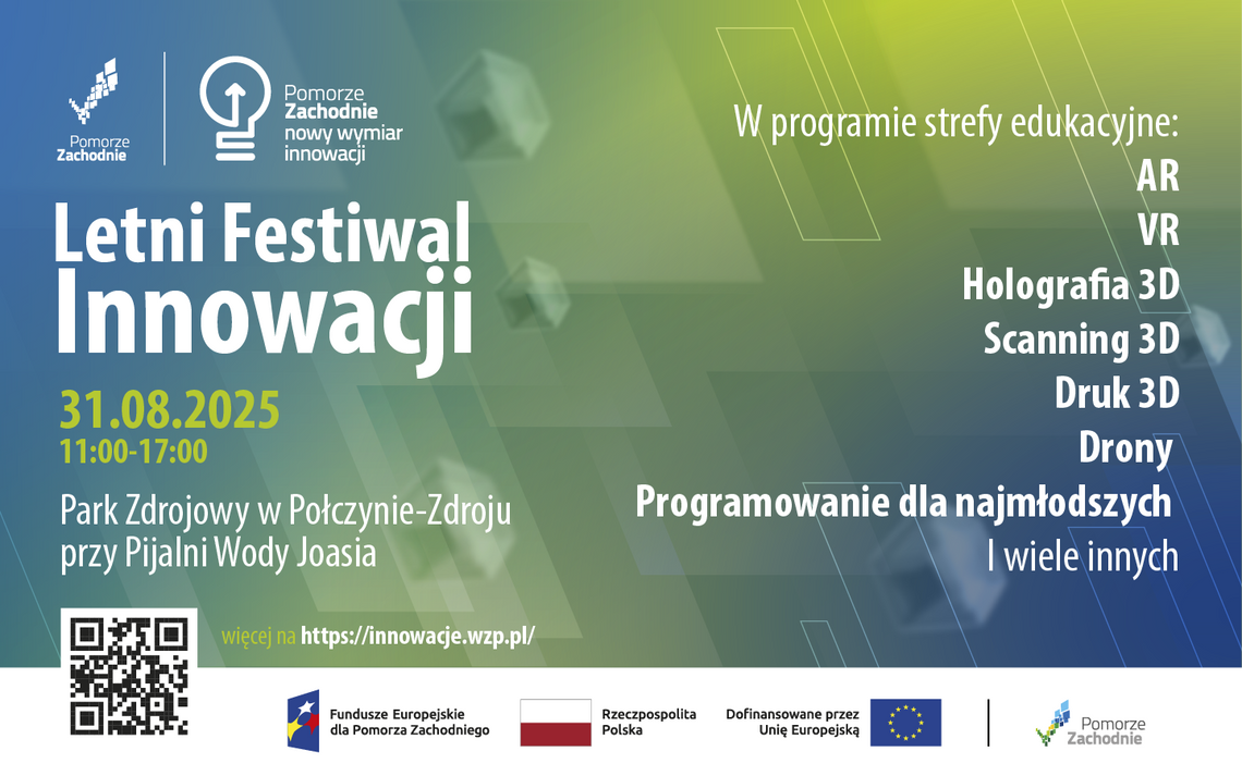 Naukowe atrakcje w Połczynie-Zdroju i Trzebieży. Zaproszenie na „Letni Festiwal Innowacji”