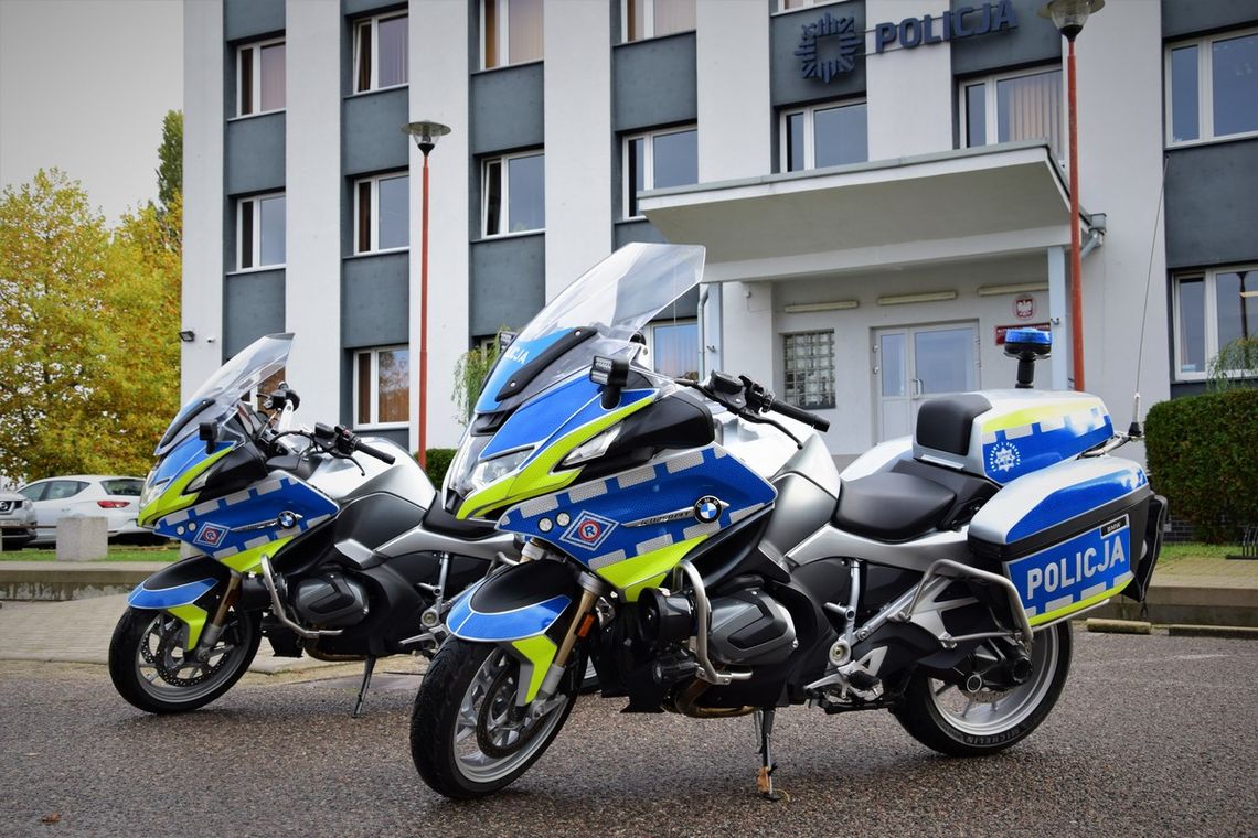 Nowe motocykle w polickiej drogówce