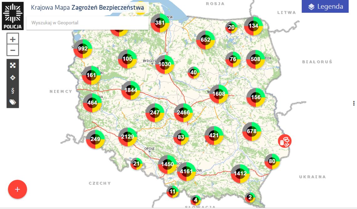 Wskaż miejsce niebezpieczne